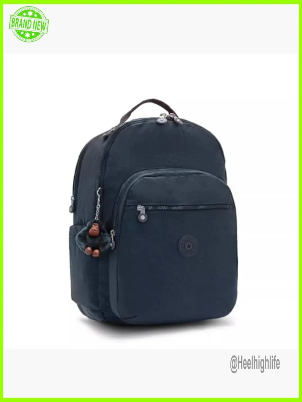 Extra Large 17" Laptop Backpack, Durable Nylon, Padded Straps, Water Resistant - Picture 5 of 6